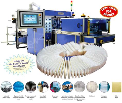 manufacturer of cnc blade pleater|p6 pleating machine.